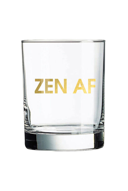 Zen AF - Rocks Glass - Sold Individually