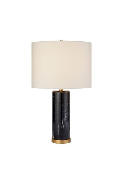 AERIN - Cliff Table Lamp with Linen Shade