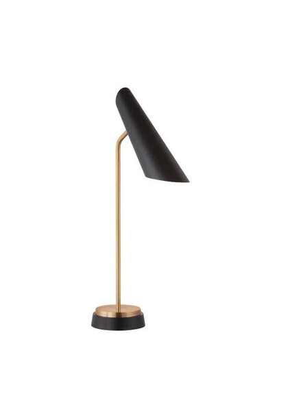 AERIN - Franca Single Pivoting Task Lamp in Hand-Rubbed Antique Brass