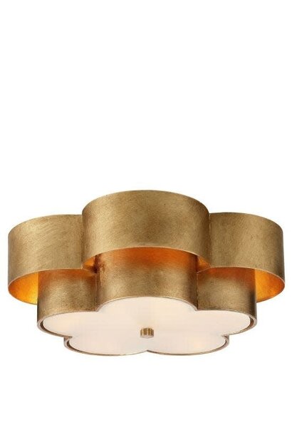 AERIN - Arabelle Large Flush Mount  with Frosted Acrylic