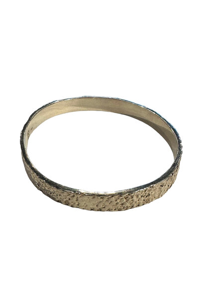 Lisa Roet - Orangutan Skin Bangle 10mm - Sterling Silver