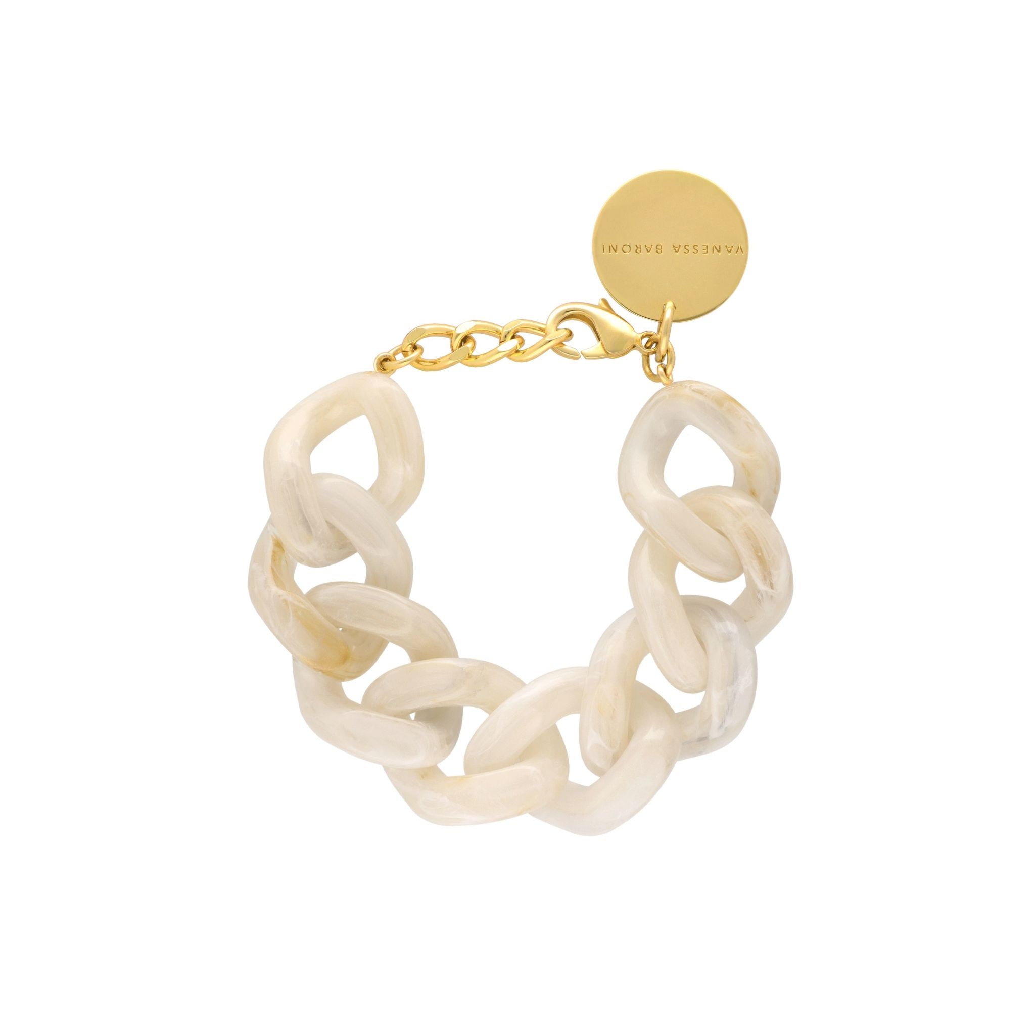 Vanessa Baroni - Great Bracelet - White Marble