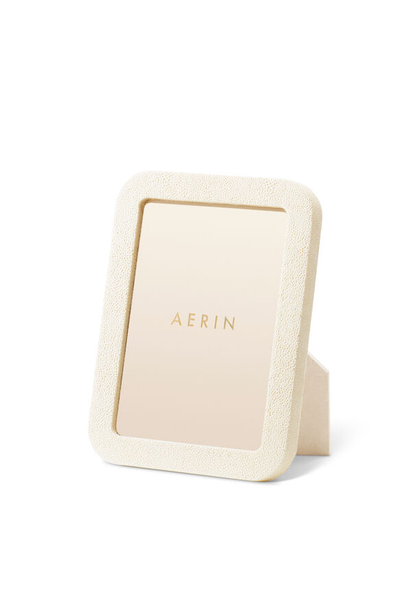 AERIN - Modern Shagreen Frame - 5x7" - Cream