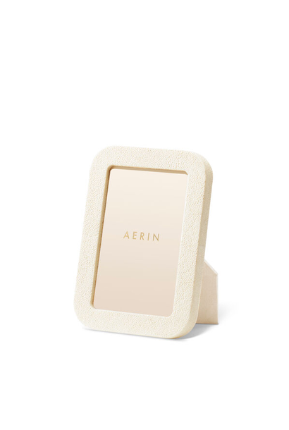 AERIN - Modern Shagreen Frame - 4x6" - Cream