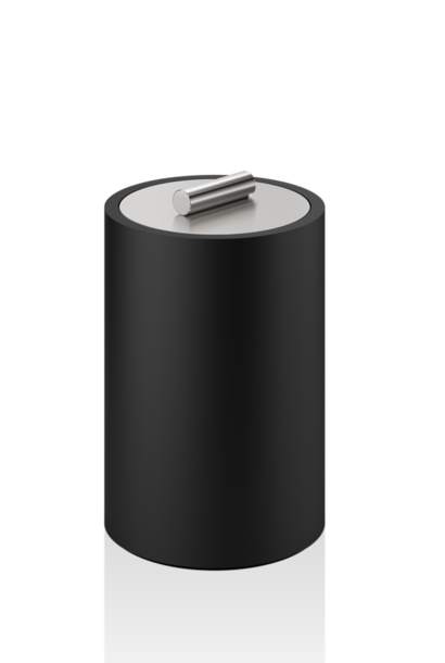 DW - Stone - STONE DMD  Multi Purpose Box Large - Black Resin Stainless Steel - H16cm - Germany
