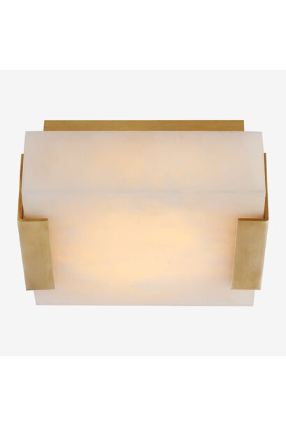 Kelly Wearstler - Covet Low Clip Solitaire Flush Mount with Alabaster