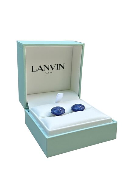 LANVIN - Blue Stone Cufflinks - Germany