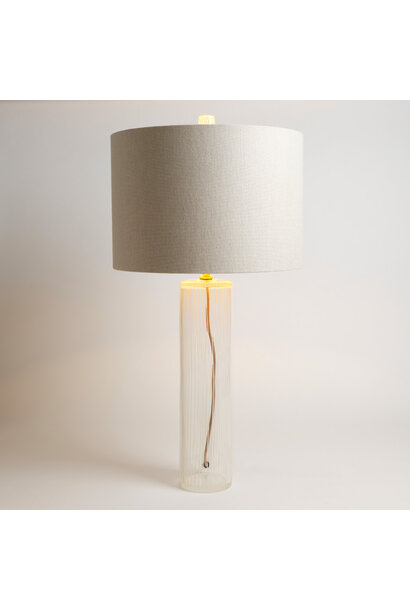 Alexandra Kidd Atelier - Aria Table Lamp - Clear - Handcrafted in Australia