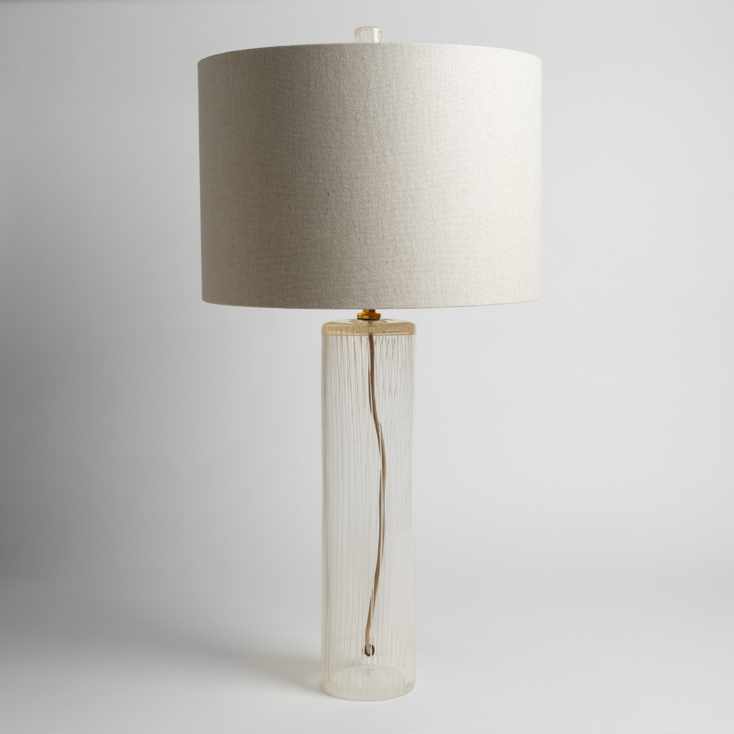 Alexandra Kidd Atelier - Aria Table Lamp - Clear - Handcrafted in Australia-2