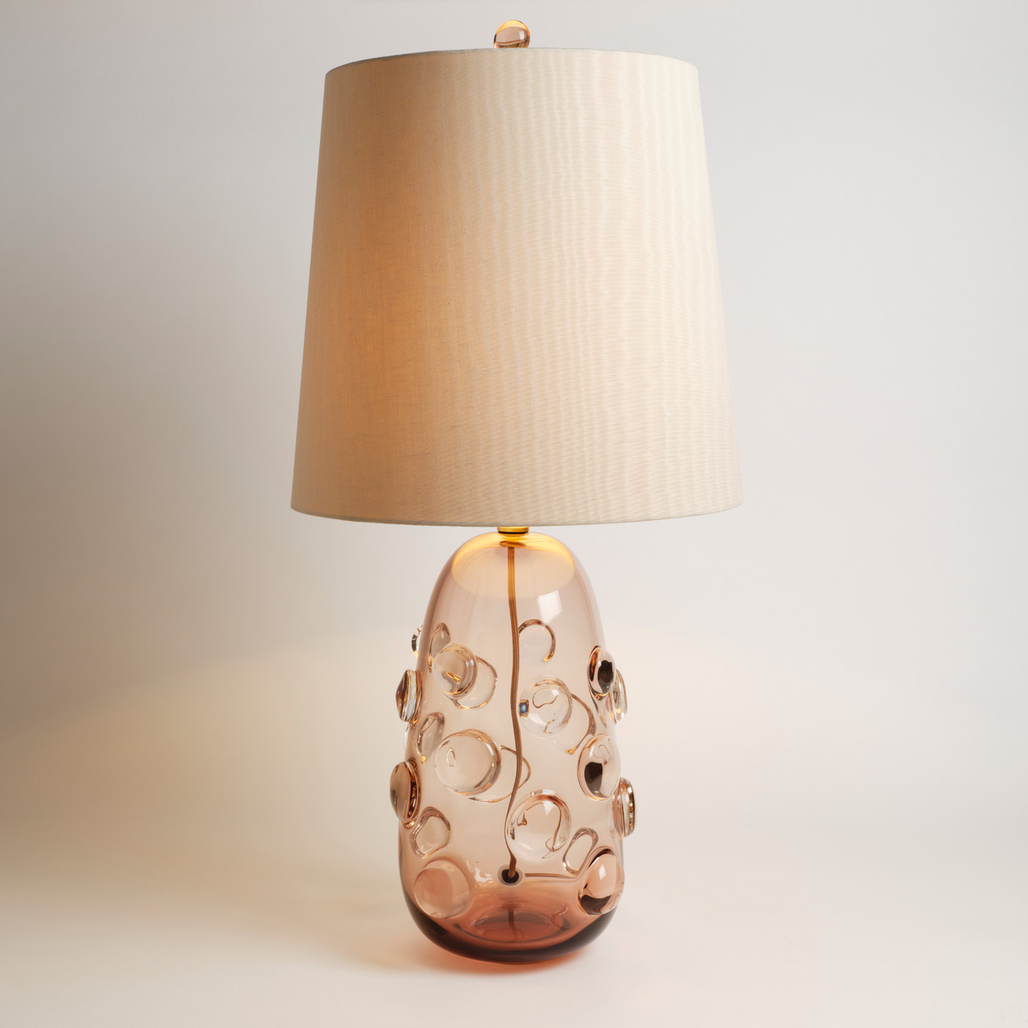 Alexandra Kidd Atelier - Contessa Table Lamp - Aubergine - Handcrafted in Australia-1