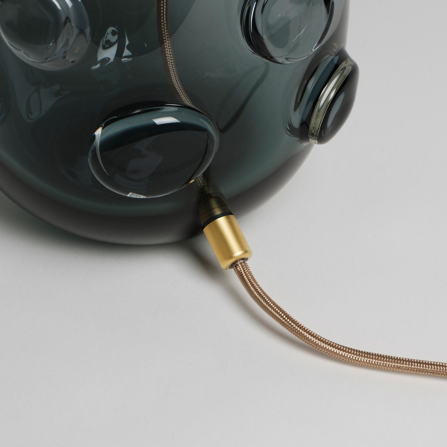 Alexandra Kidd Atelier - Contessa Table Lamp - Grey - Handcrafted in Australia-7