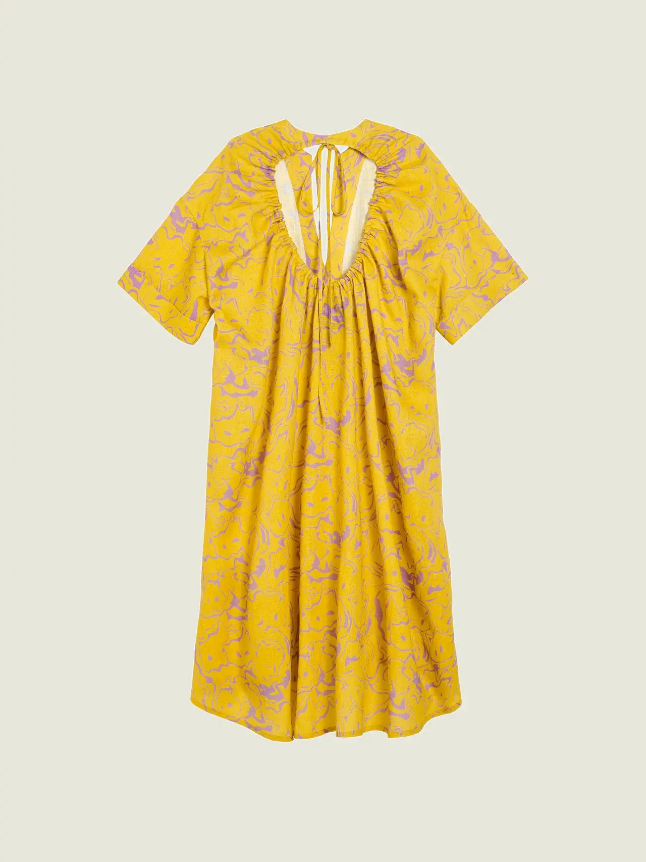 OAS - Mash Tangelo Linen Dress - XS/S-5