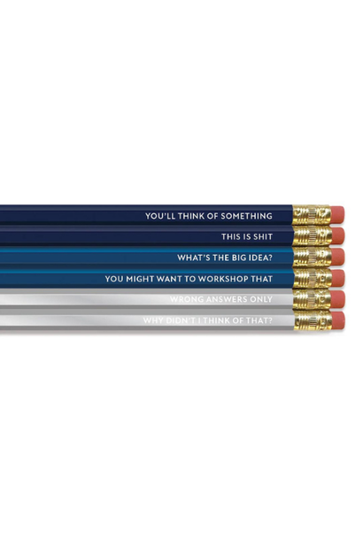 Creative Genius Pencil Set - Pack of 6