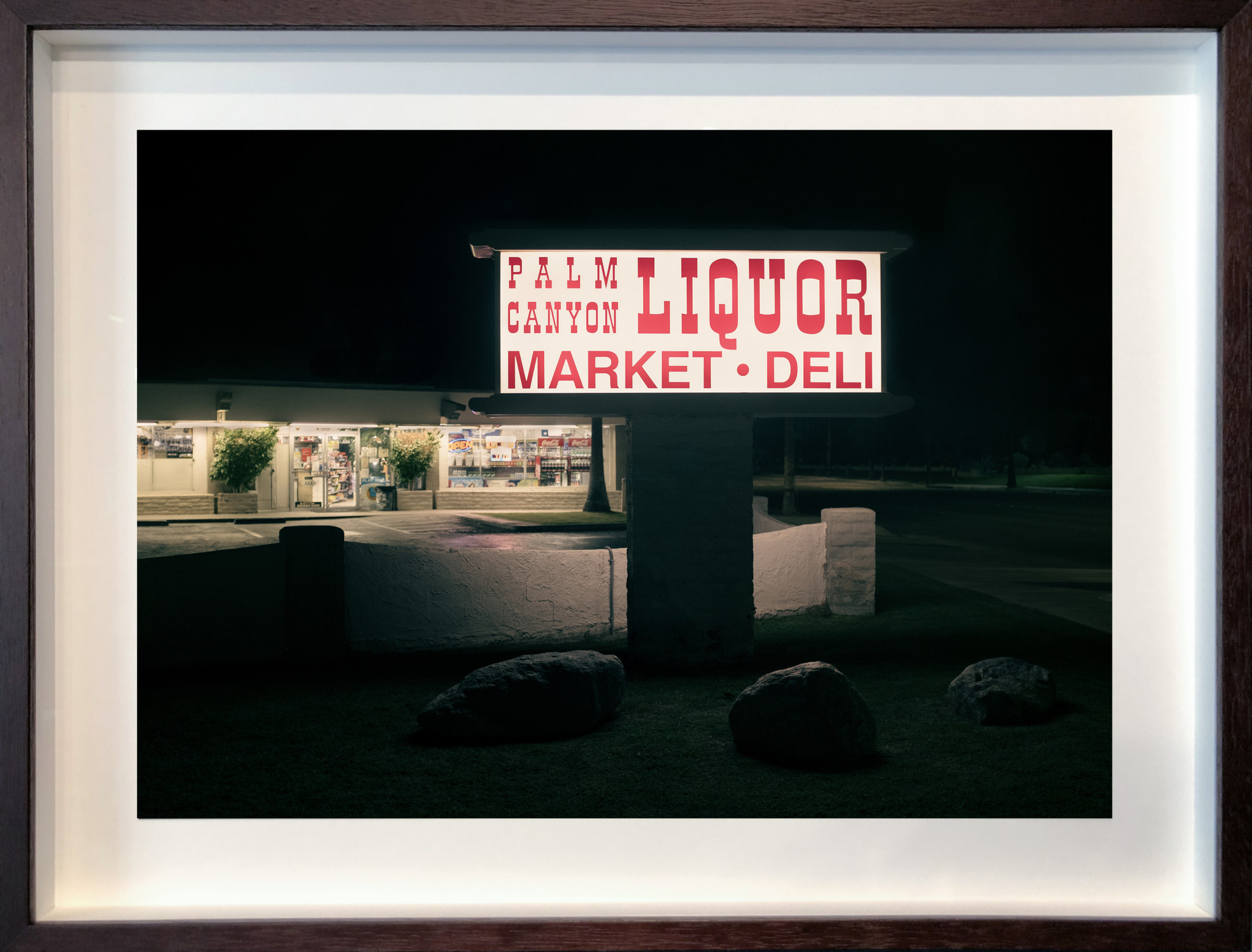 Dominic Kuneman Palm Canyon Liquor, Palm Springs, 2023 Digital