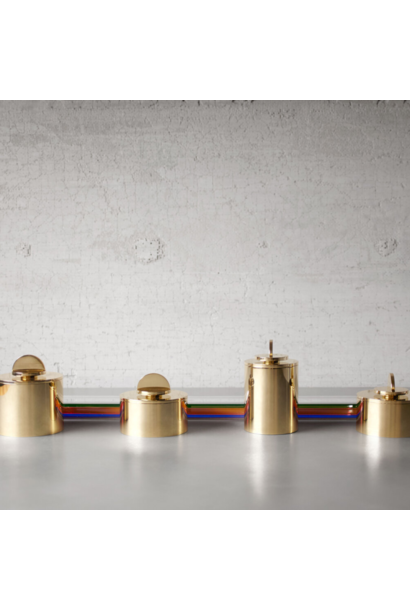 Les Few - Armance X Large Brass Box with Lid - Sweden