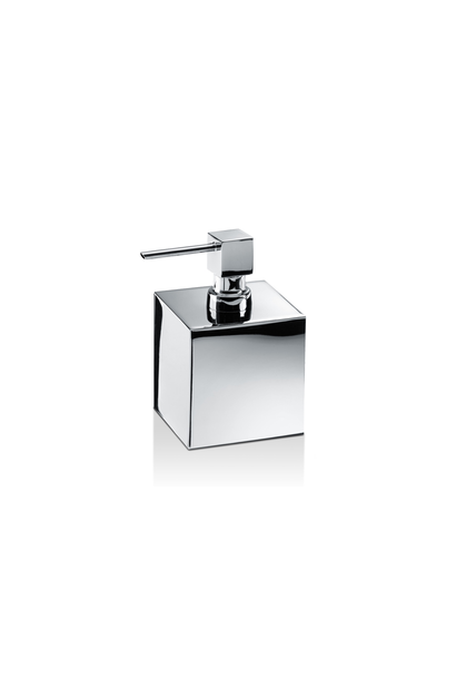 DW - Cube Collection - DW 475 Soap Dispenser Pump - Large Square - Chrome - 14 x 8cm -  Germany