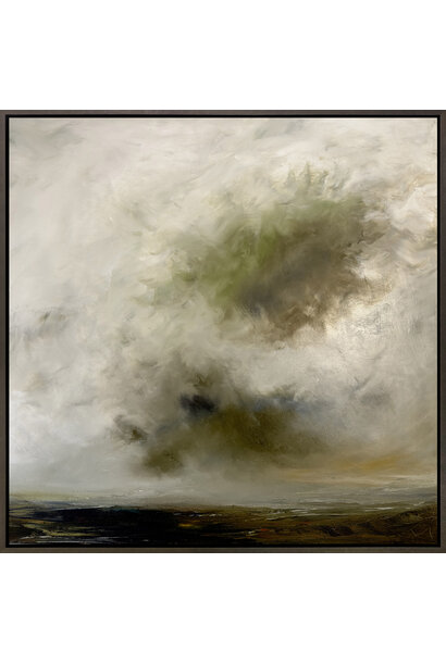 Stig Cooper - Devour Me By Degrees, 2023 - Oil on canvas - 63x63cm framed