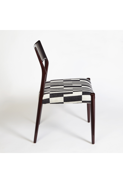 Bossa Chair - High Gloss Solid  Mahogany - Portugal