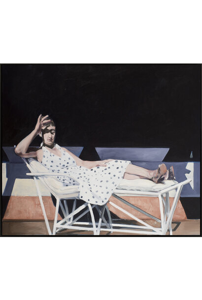 James King - Ursula, 2020 - Oil on canvas - 85x99cm framed
