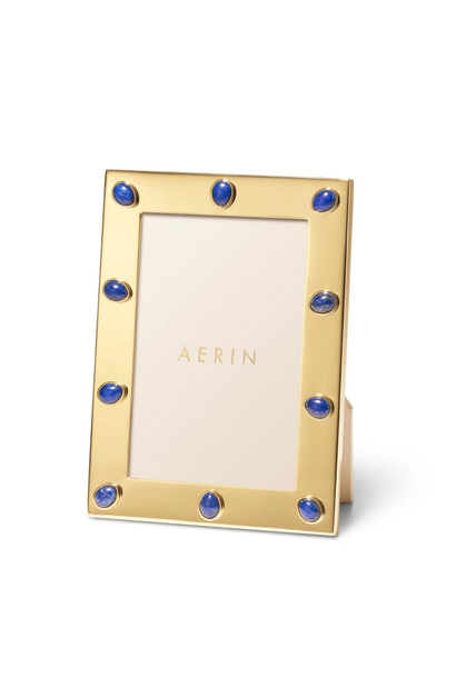 AERIN - Augusta Gemstone Frame  4x6" - Lapis