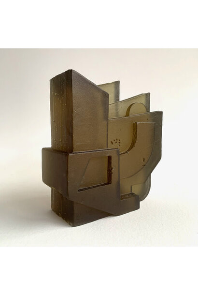 Levi Hawken - Solv No. 4 (Bronze) - Glass - 13x13x6cm - Unique edition