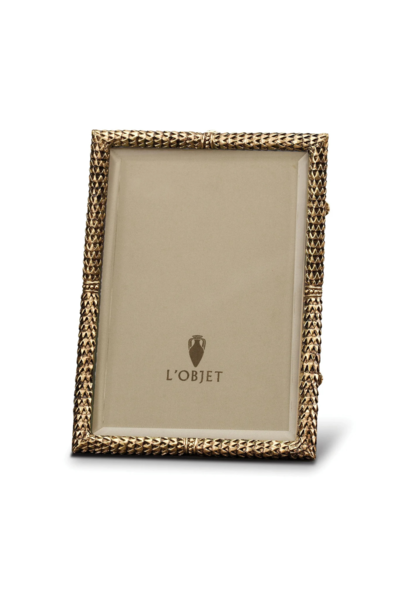 L'Objet - Snake Scales Frame 8x10" - Gold