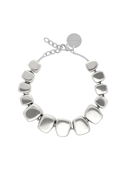 Vanessa Baroni - Big Organic Shaped Necklace - Silver - Germany