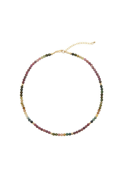SPIRITUS STONES - RAINBOW SERPENT NECKLACE WITH RAINBOW TOURMALINE