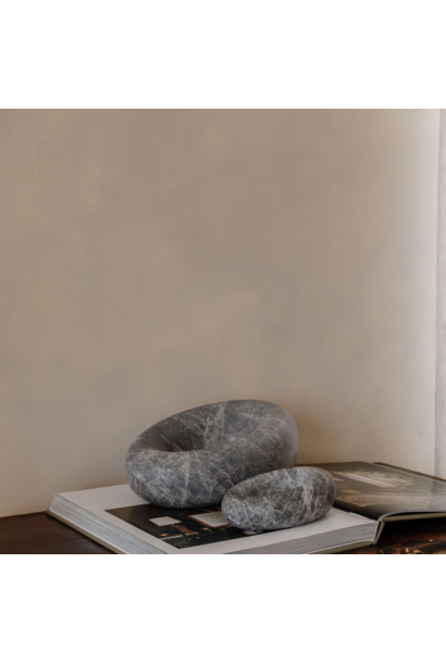 Co Theory - Eclipse Large Sculpture Dish - Tundra Grey