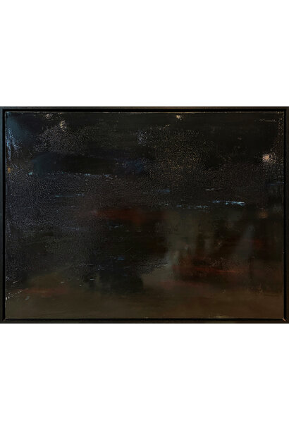 SOLD - Vinko Anthony - Fierce, 2024 - Acrylic and resin on canvas - 95x125cm framed