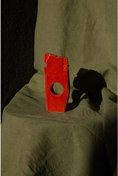 Aileen Corbett - Poppy, 2025 - Glazed stoneware - 16.5x7x3.5cm