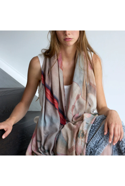 GOOD & Co - Senso Ji  - Oversized Wool Scarf - 70% Wool 30% Silk - 200 x 130cm