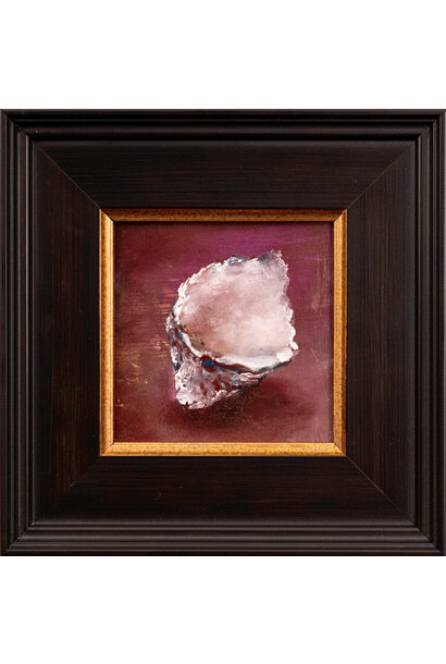 Garth Nichol - Private Tone, 2025 - Oil on dibond - 18x18cm framed