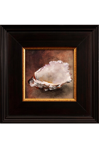 Garth Nichol - Stowe White, 2025 - Oil on dibond - 18x18cm framed