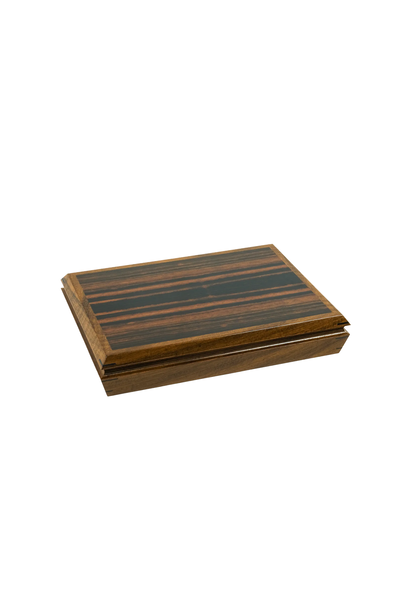 Anton Gerner - Angle Side Box - Macassar Ebony - Handmade in Melbourne with Tasmanian Timber