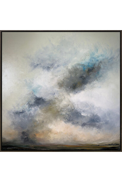 Stig Cooper - Brand New Memories, 2025 - Oil on canvas - 94x94cm framed