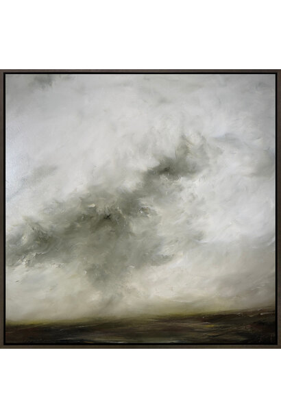 Stig Cooper - A Whisper, 2025 - Oil on canvas - 64x64cm framed