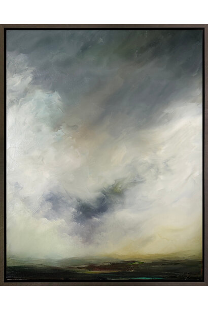 Stig Cooper - A Small Comfort, 2025 - Oil on canvas - 54x44cm framed