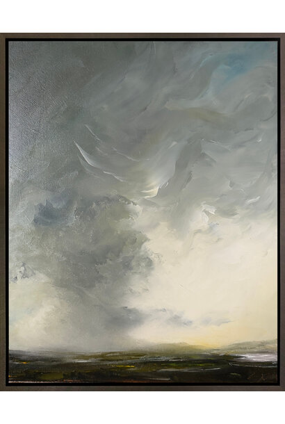 Stig Cooper - Miracle Enough, 2025 - Oil on canvas - 54x44cm framed
