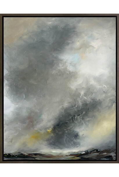 Stig Cooper - That Instant, 2025 - Oil on canvas - 54x44cm framed