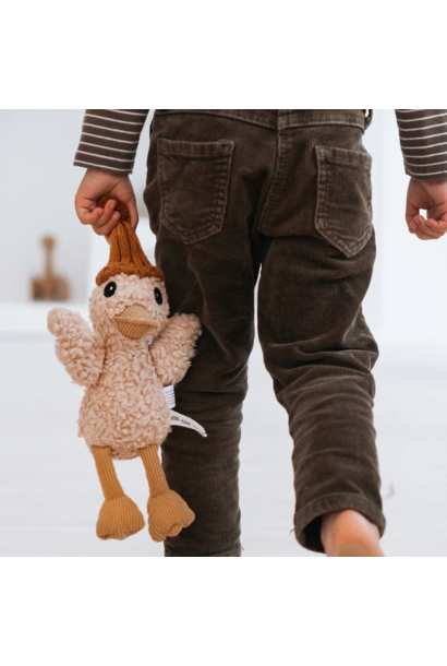 Petunia Duck Soft Toy - Cotton and Australian Merino Wool blend Fabrics