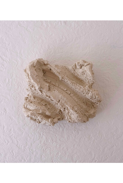 Henryk - Ultra Matte Stone #1, 2025 - Concrete and polymer on board - 30x35cm
