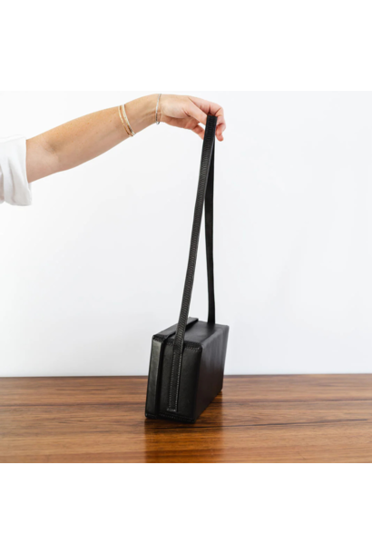 Ella Jackson - The Box Bag - Full Grain Leather - Handmade in Tasmania