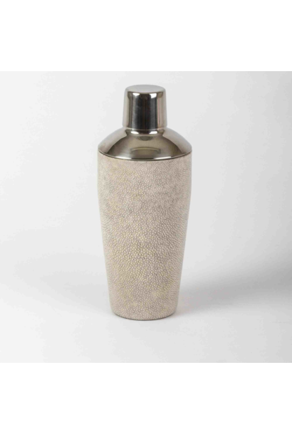 Kifu Paris - Cocktail Shaker Large - Antique Natural Shagreen