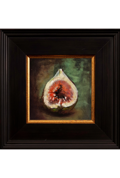 Garth Nichol - Violet Posy, 2025 - Oil on dibond -- 18x18cm framed