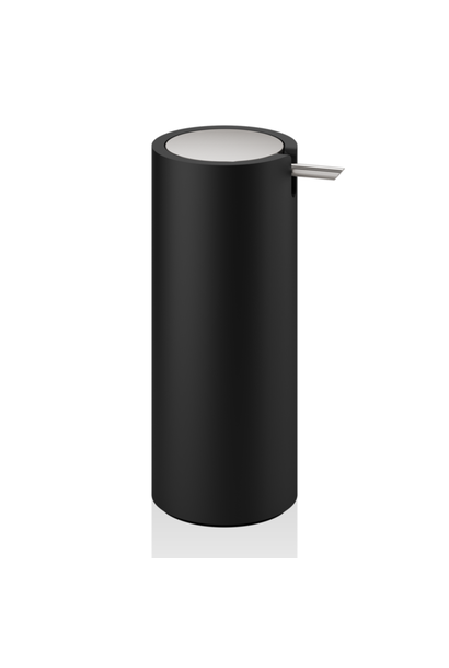 DW - Stone - SSP Soap Dispenser - Black Resin Matt Stainless Steel - Germany