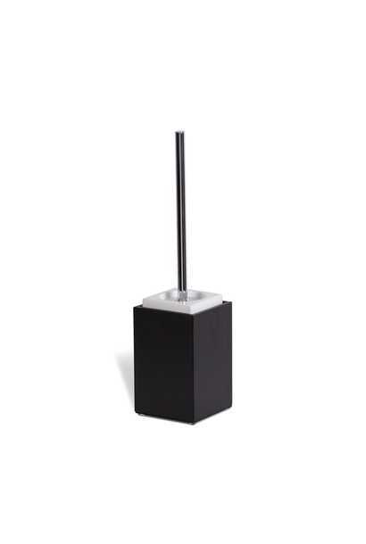 DW - Brownie - SBG Free Standing Toilet Brush - White Porcelain / Vegan Leather - Germany