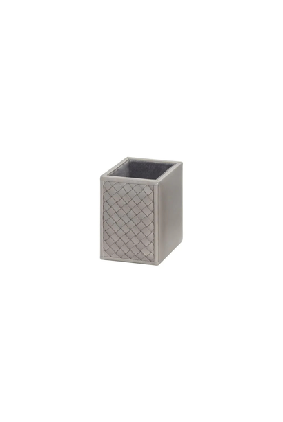 Riviere - Celio Handwoven Leather Pen Cup - Italy