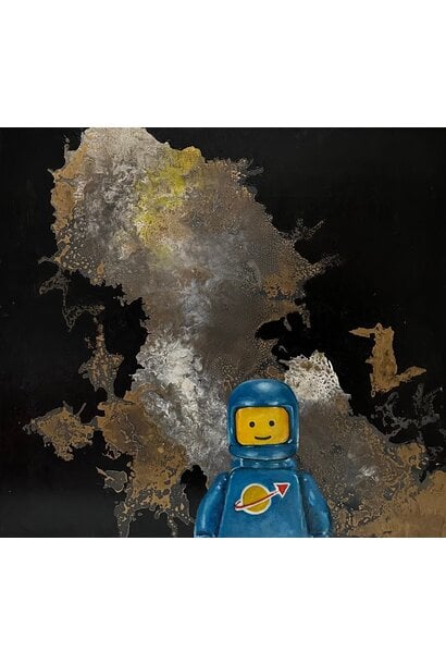 Garth Nichol - Nebula I, 2025 - Oil on board - 68x73cm framed