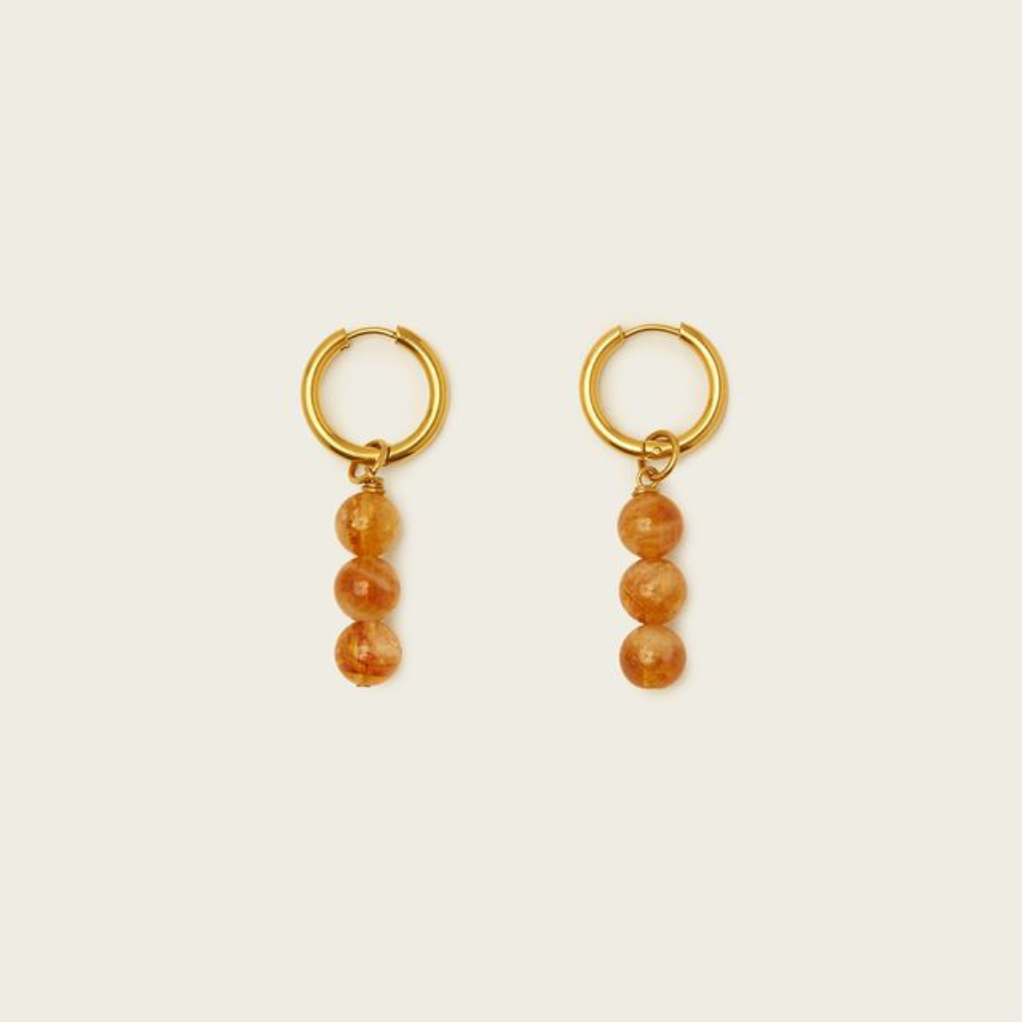SPIRITUS STONES - PRIMAL LIGHT COLLECTION - Primal Radiance Earrings with Citrine-1